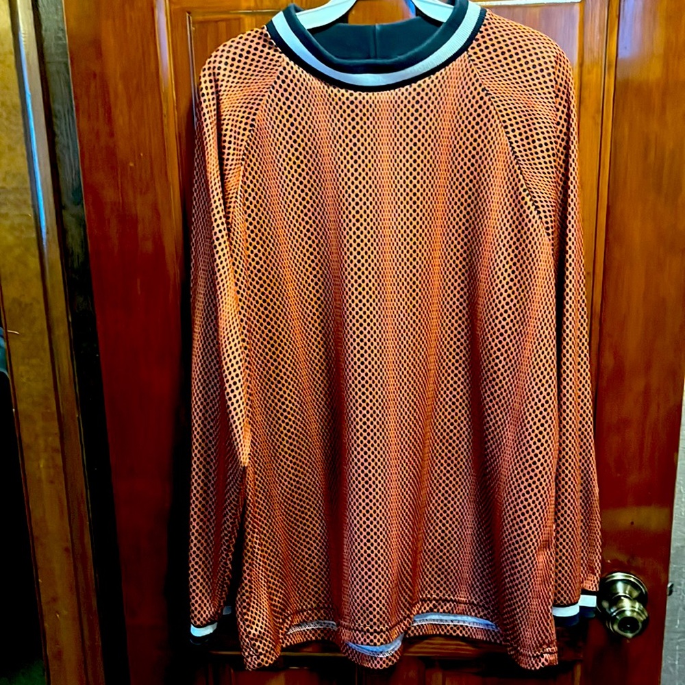 Puma Liga Pullover Stretch Active Wear Top Mens Size L. Padded Elbows.
